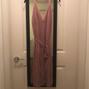 Topshop Pink Tie dress